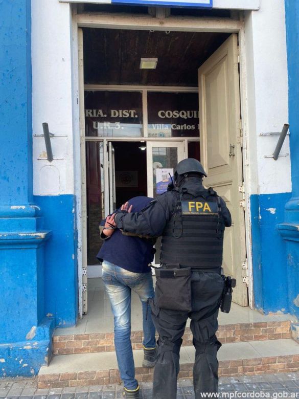 FPA detuvo a un sujeto que repartía cocaína en diversas ciudades del departamento Punilla 