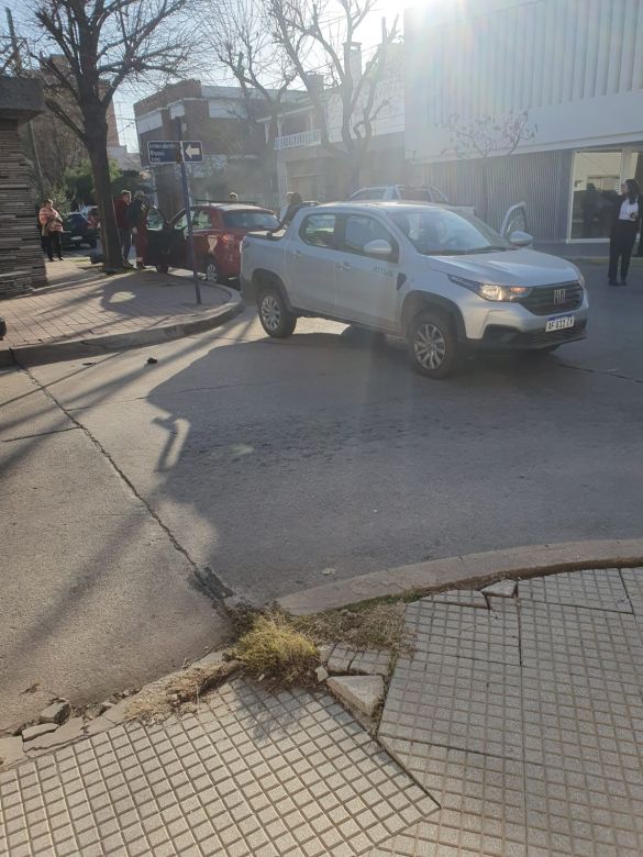 Importante colisión en el macrocentro de la ciudad