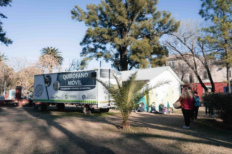 El Quirófano Móvil vuelve al barrio Lomitas de Oro