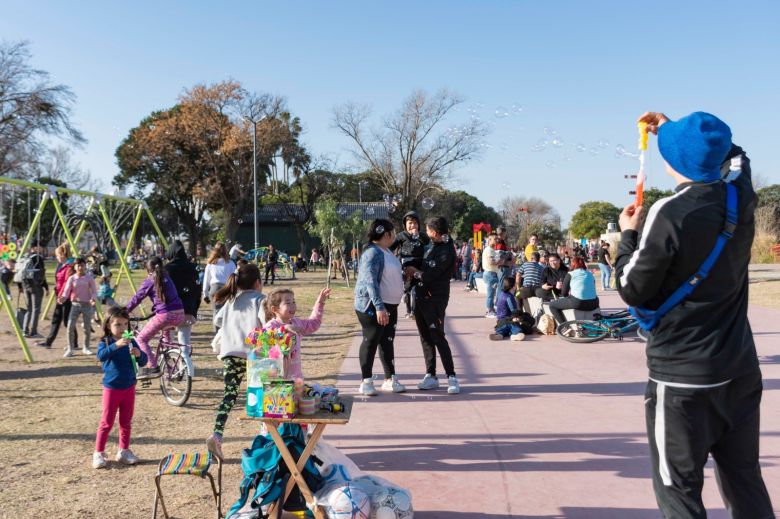 Los vecinos y vecinas vivieron otro fin de semana a pleno en los espacios verdes recuperados por el Municipio