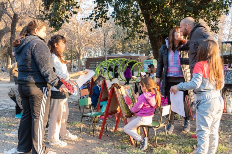 Los vecinos y vecinas vivieron otro fin de semana a pleno en los espacios verdes recuperados por el Municipio