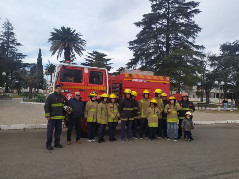 Bomberos de Sampacho tiene un nuevo coche autombomba