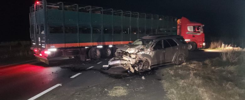 Grave siniestro vial en ruta 158 