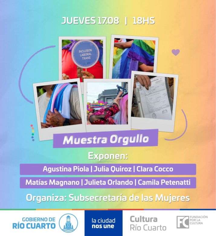 Presentaron la agenda cultural de esta semana