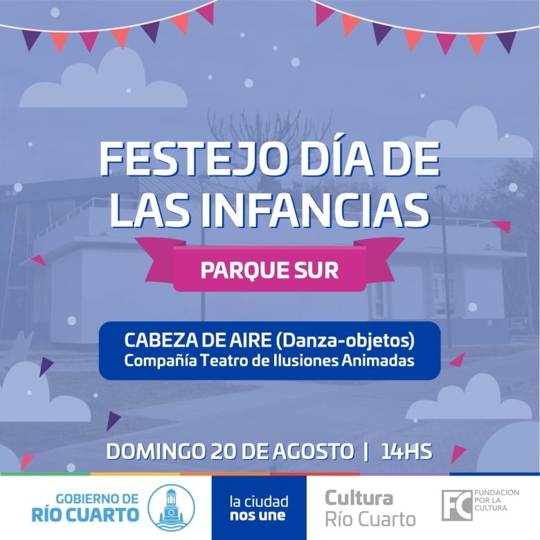 Llega un festejo recargado por el Día de las Infancias