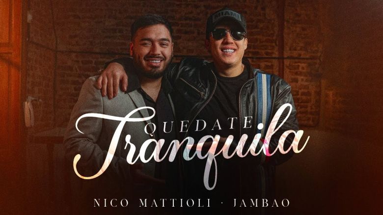 Nico Mattioli y Jambao unen sus voces para presentar “Quédate tranquila”