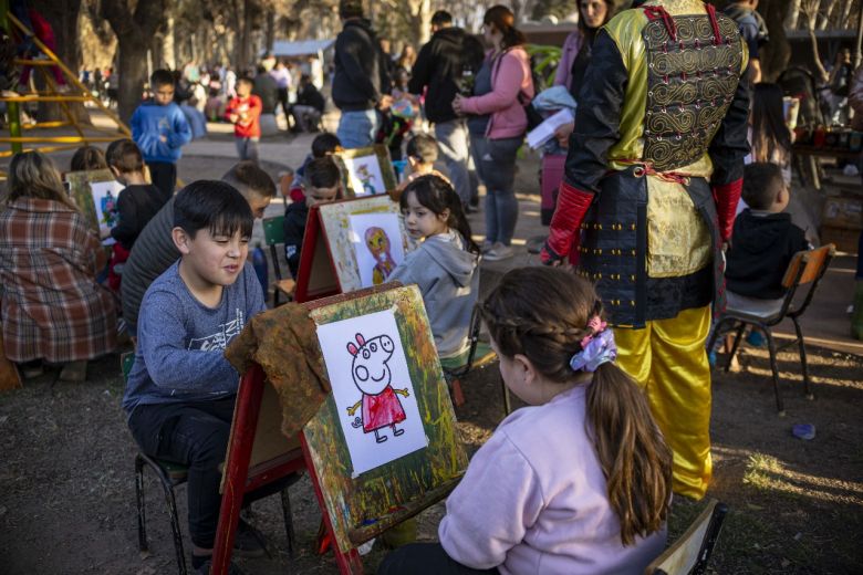 Una multitud celebró el Día de las Infancias en los parques de la ciudad