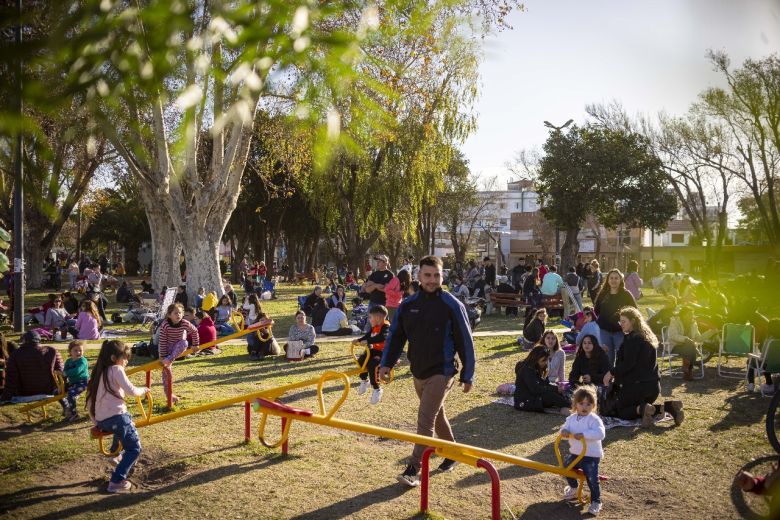 Una multitud celebró el Día de las Infancias en los parques de la ciudad