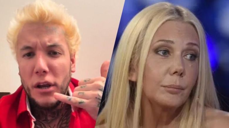 Alex Caniggia apuntó contra Mariana Nannis y aseguró que lo echó de su casa antes del nacimiento de su hija