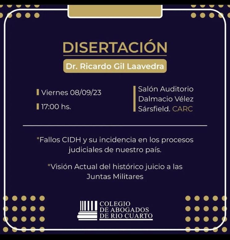 “La Justicia es la que pone límites a la acción de los gobernantes”