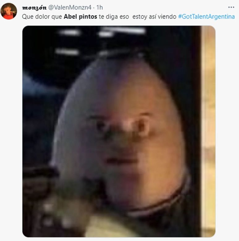 Abel Pintos tuvo una fría reacción con un participante que reversionó uno de sus hits y estallaron los memes