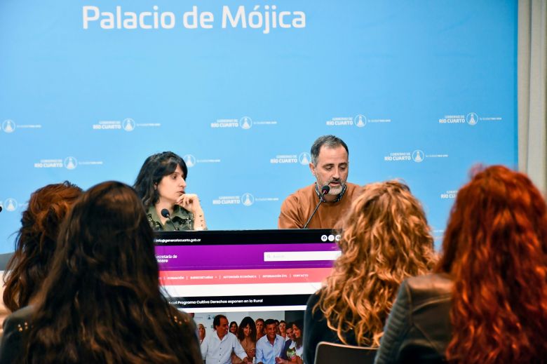 El Municipio lanzó el portal web de Género 