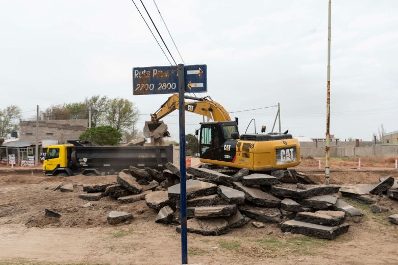 Avanza la doble vía en la Ruta 30 y piden precaución al circular por el sector