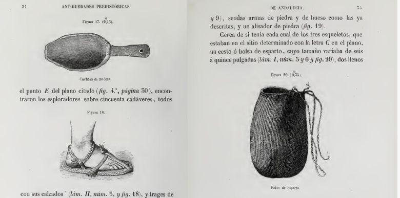 Unas sandalias de esparto halladas en una cueva de Granada, el calzado más antiguo de Europa