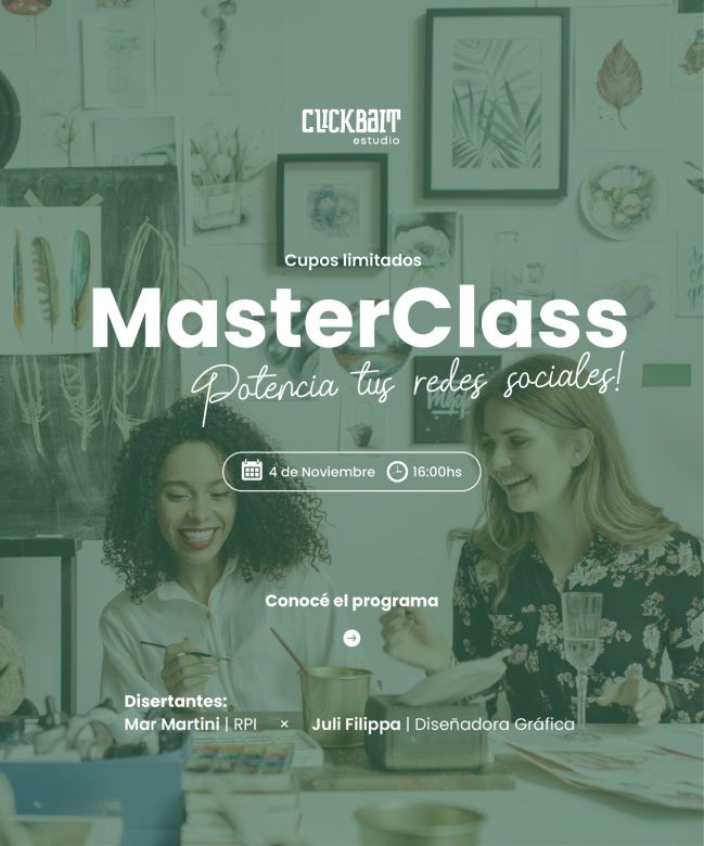 Masterclass: Redes sociales desde 0 para tu negocio