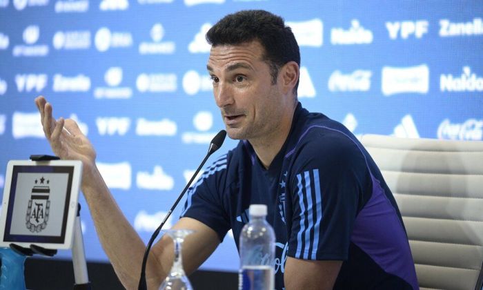 Lionel Scaloni : "Leo se encuentra bien para jugar"