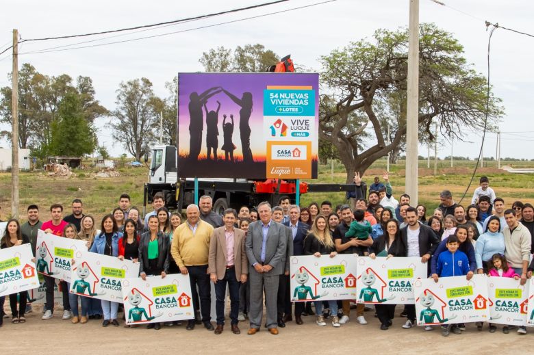 Casa Bancor Tasa 0%: 54 familias de Luque concretan la compra de terrenos y construcción de la casa propia