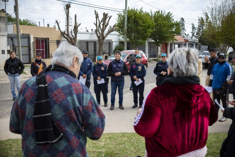 Alarmas comunitarias: realizaron un simulacro en barrio Bimaco