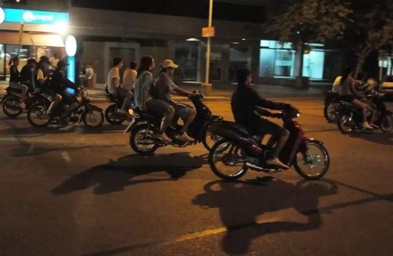 Los operativos interfuerzas de control de las hordas de motos se van a mantener