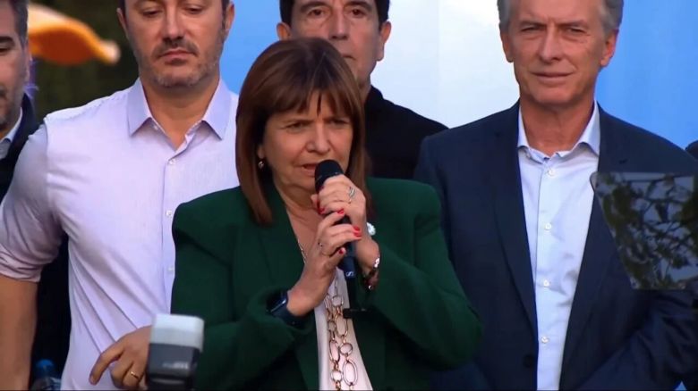 Patricia Bullrich: "La última es el 21 de noviembre, ganando el balotaje"