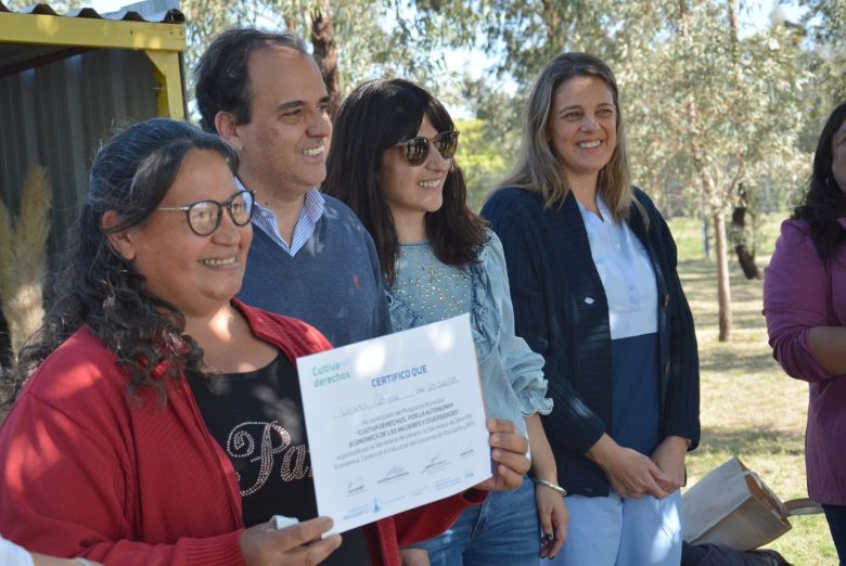 Cultiva Derechos: finalizaron los cursos con un emotivo acto en Bio4