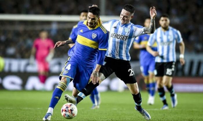 Racing y Boca se enfrentan en el Cilindro de Avellaneda