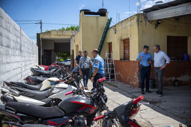 Luego de tres meses de investigación, secuestran 14 motos relacionadas a las hordas