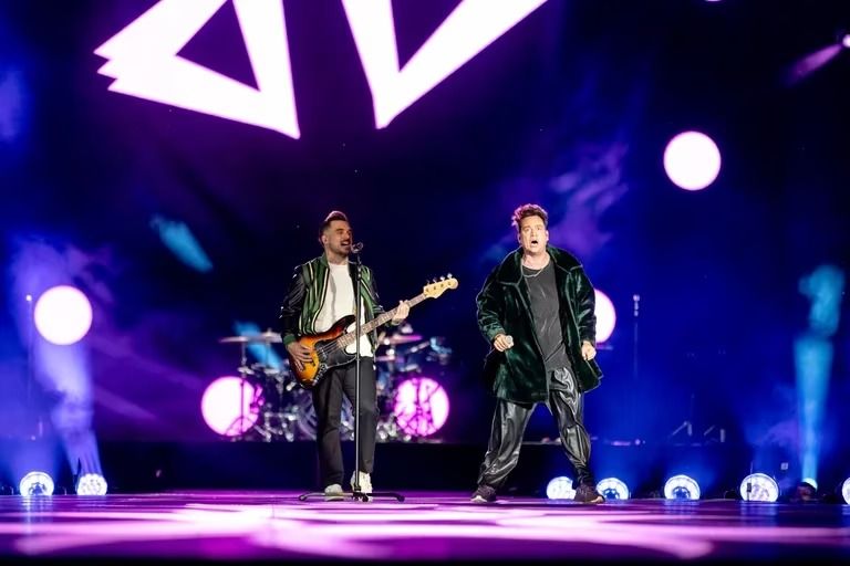 Volvió Tan Biónica con su primer show en un estadio y Chano emocionado hasta las lágrimas