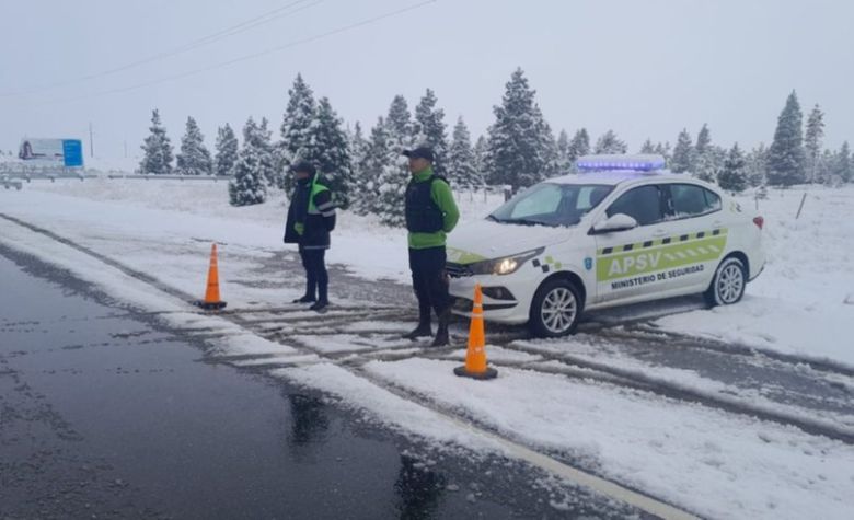  Parte del sur argentino amaneció nevado 