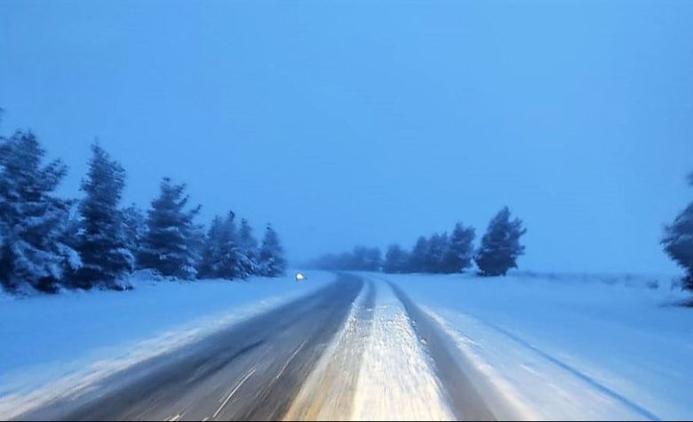  Parte del sur argentino amaneció nevado 