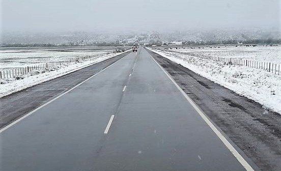  Parte del sur argentino amaneció nevado 