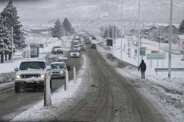  Parte del sur argentino amaneció nevado 