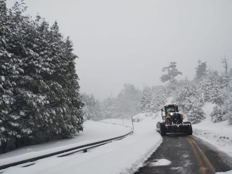  Parte del sur argentino amaneció nevado 