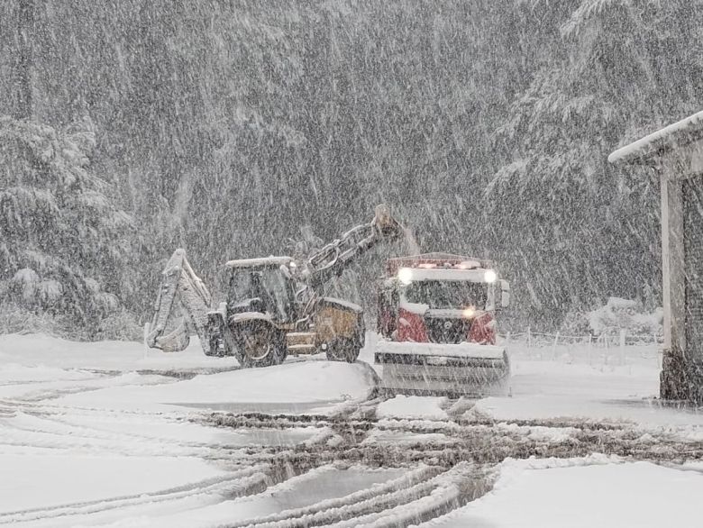  Parte del sur argentino amaneció nevado 