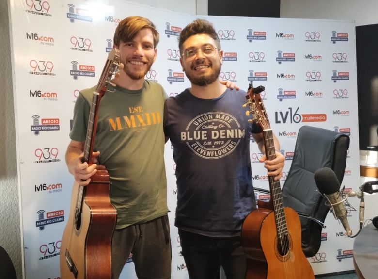 Joni Ochoa y Tomás Lorenzatti en La Tarde del Limón