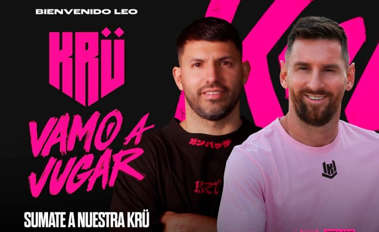 Messi se suma a Krü Esports junto al Kun Agüero