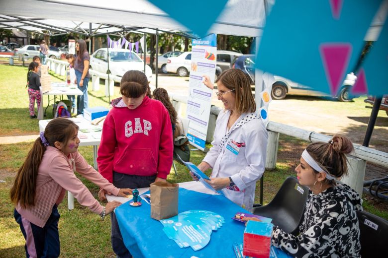 Se realizó la feria “Mis Derechos en Colores” en el Galpón Blanco 