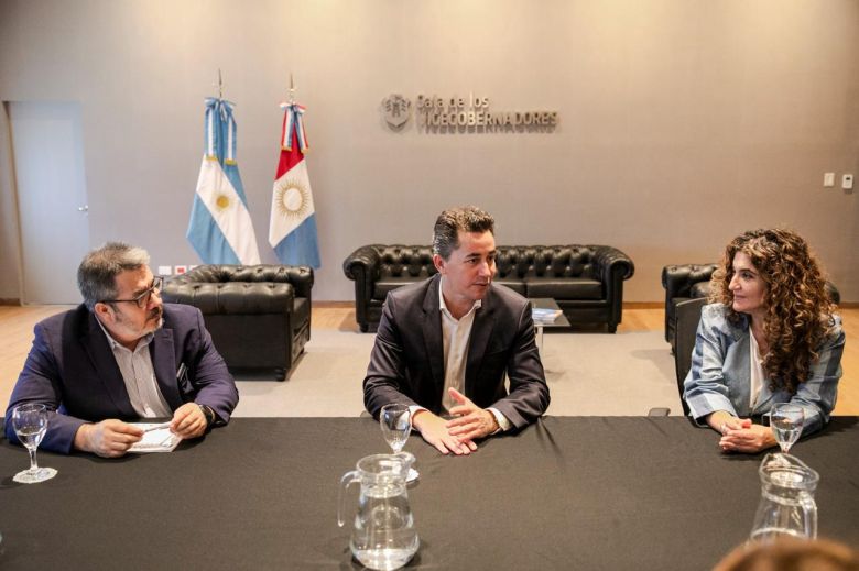 Manuel Calvo se reunió con representantes del Programa de las Naciones Unidas para el Desarrollo