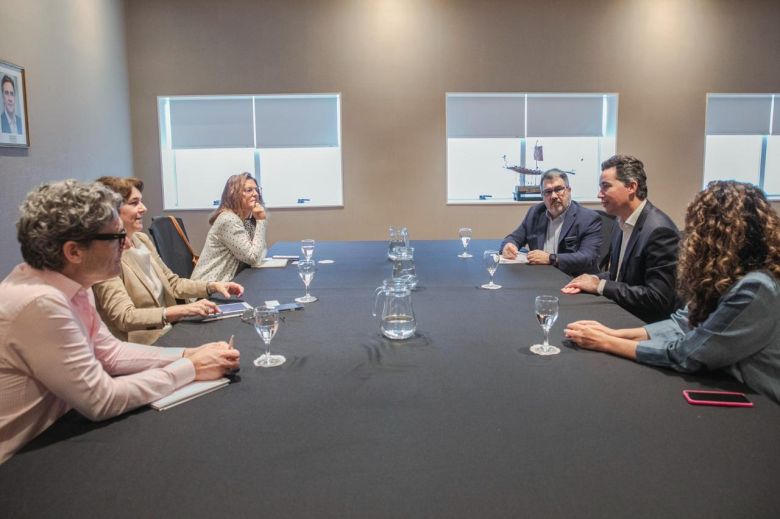 Manuel Calvo se reunió con representantes del Programa de las Naciones Unidas para el Desarrollo