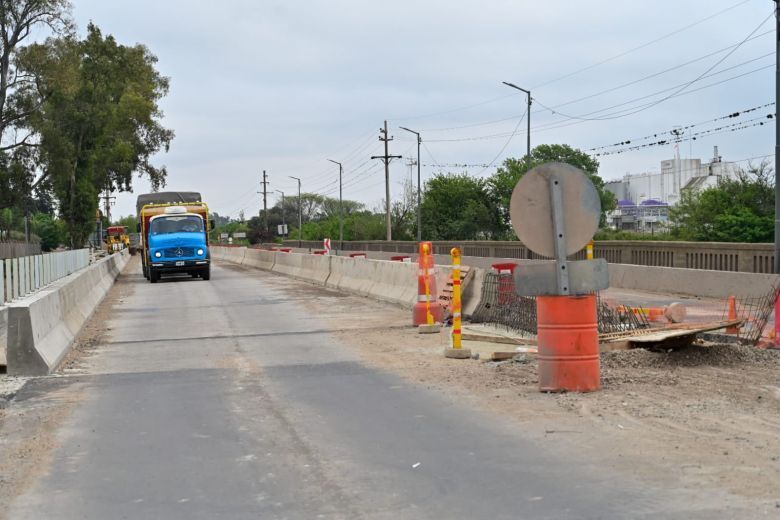 Habilitan la duplicación de calzada del puente carretero sobre ruta 2