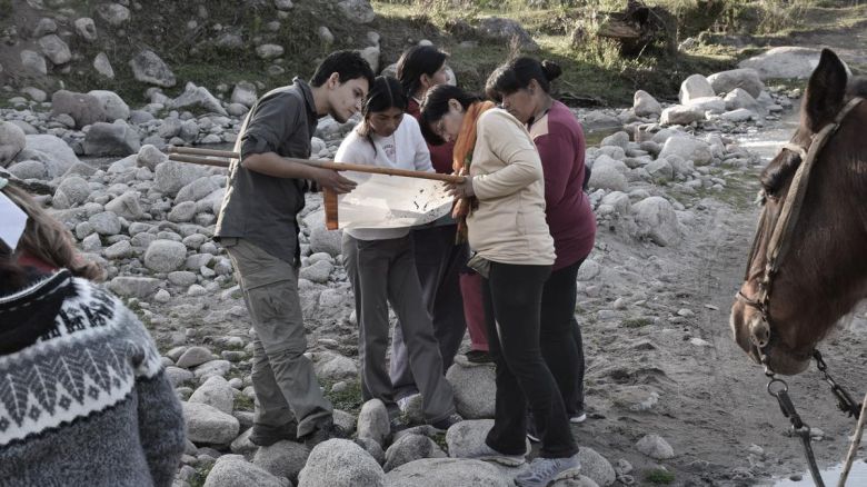 Investigadores y estudiantes utilizan insectos para monitorear el agua