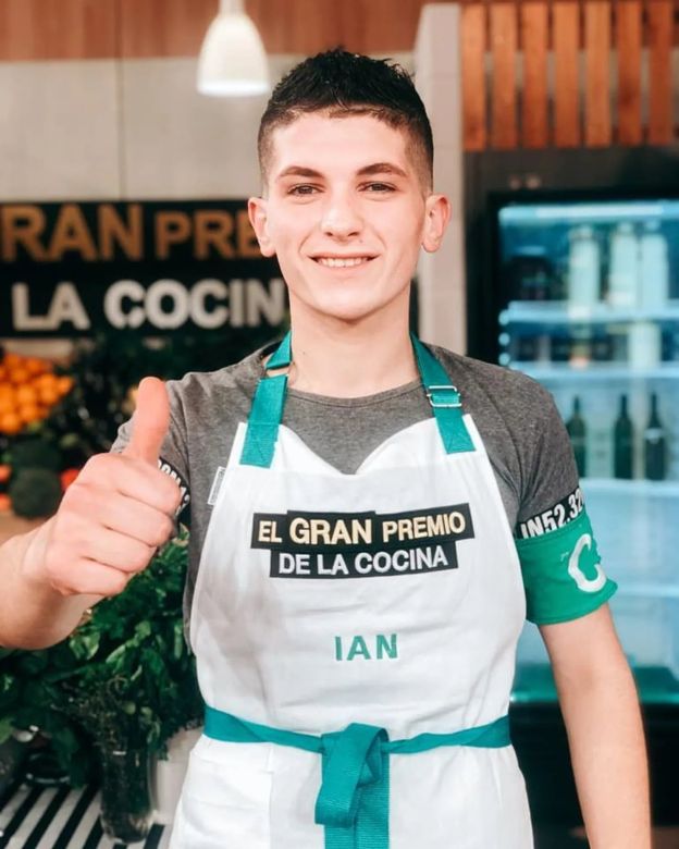 Murió Ian D’Angelo, exparticipante de El gran premio de la cocina: tenía solo 24 años 