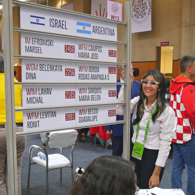 La nueva reina del ajedrez argentino es una joven apasionada por este deporte