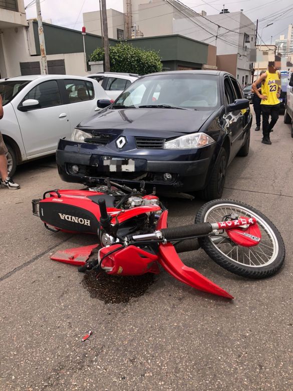 Río Cuarto: Siniestro vial en el centro de la ciudad