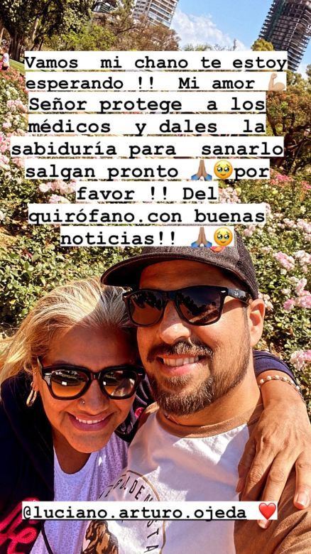 El dramático pedido de Gladys la Bomba Tucumana por la salud de su novio: “Recen por él” 