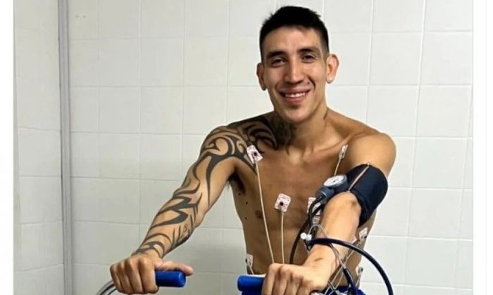 Ricardo Centurión se presentó en Vélez