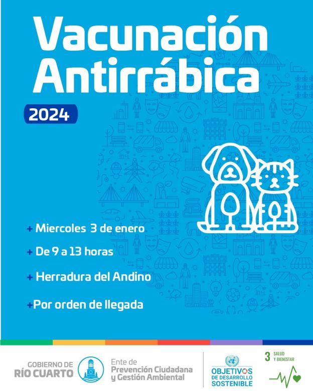 Primera feria de adopción y vacunación antirrábica del año en el Andino