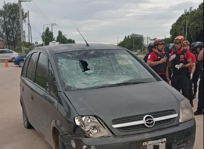 Falleció el ciclista que chocó contra un auto