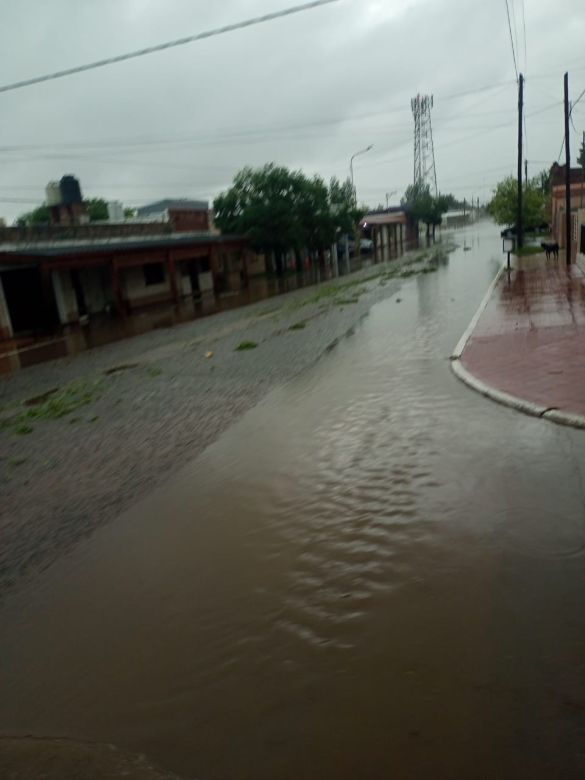 Temporal y granizada en Río Cuarto y región 