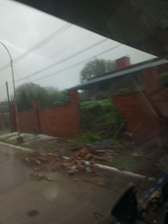 Temporal y granizada en Río Cuarto y región 